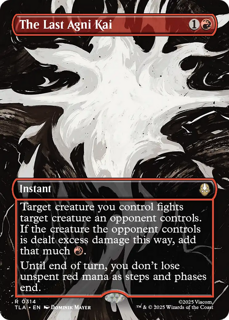 The Last Agni Kai (Borderless) [Avatar: The Last Airbender] | Good Games Modbury