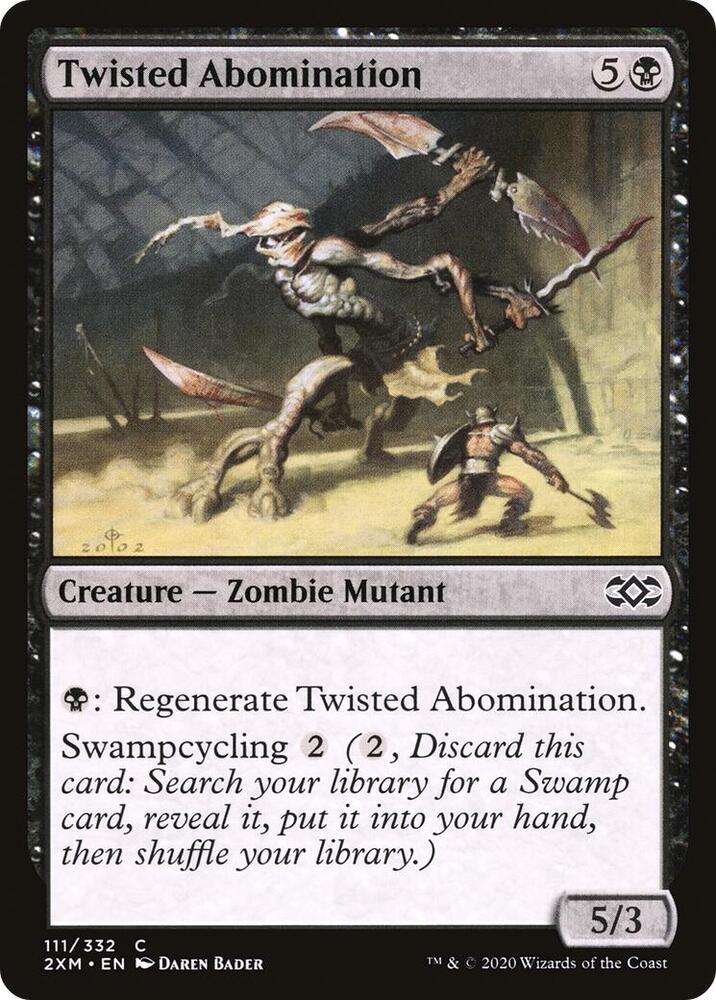 Twisted Abomination 111/332 (Double Masters)  | Good Games Modbury