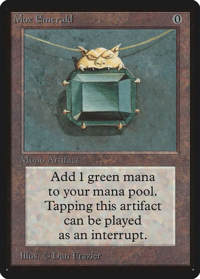 Mox Emerald 262/302 (Beta Edition)  | Good Games Modbury