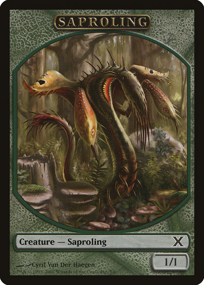 Saproling Token [Tenth Edition Tokens] | Good Games Modbury