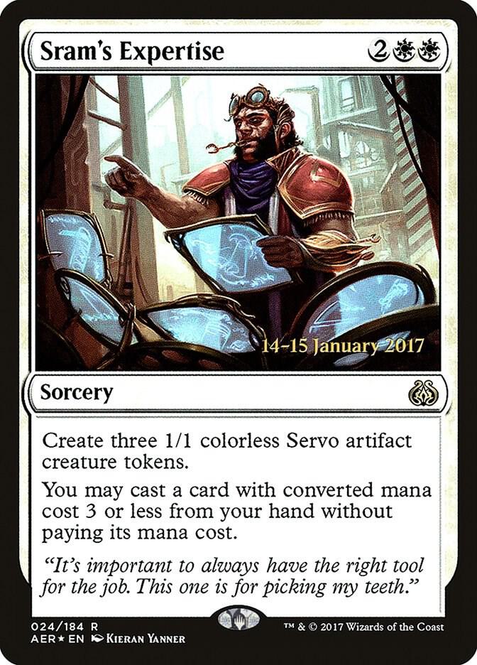 Srams Expertise 24 (Prerelease Cards)  - Foil | Good Games Modbury