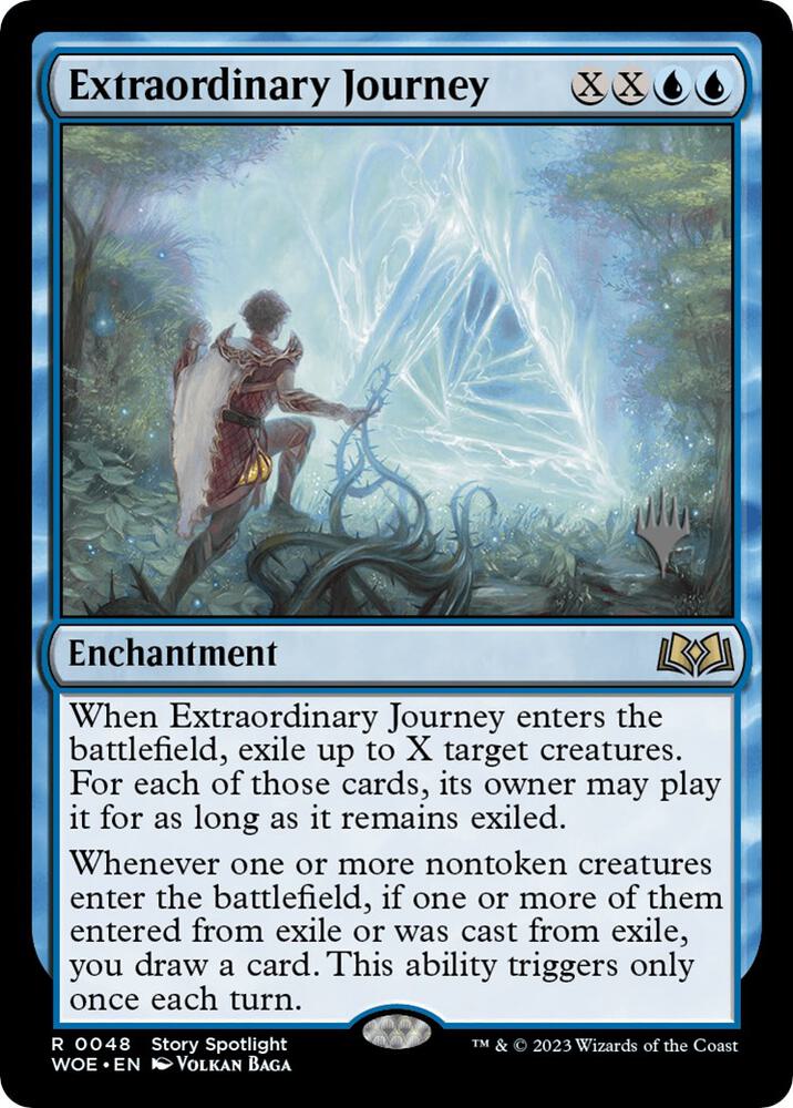 Extraordinary Journey 48p/200 (Promo Pack: Wilds of Eldraine)  - Foil | Good Games Modbury