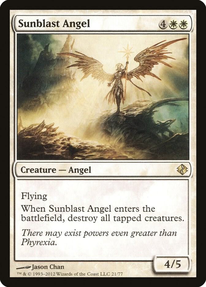 Sunblast Angel 21/77 (Duel Decks: Venser vs. Koth)  | Good Games Modbury