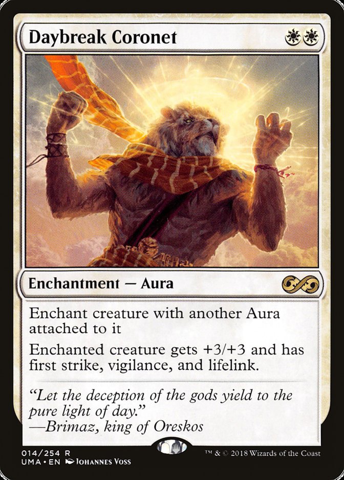 Daybreak Coronet 14/254 (Ultimate Masters)  - Foil | Good Games Modbury