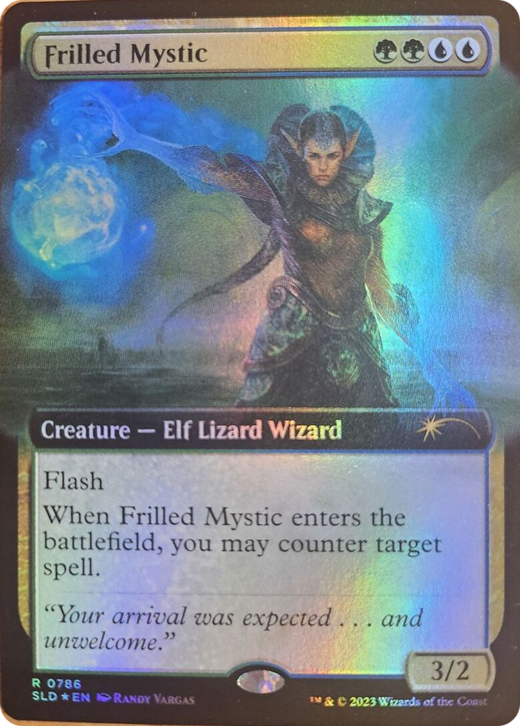 Frilled Mystic (Extended Art) [Secret Lair Drop Series] | Good Games Modbury
