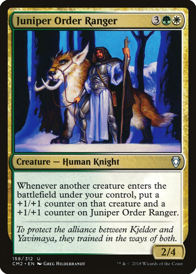 Juniper Order Ranger [Commander Anthology Volume II] | Good Games Modbury