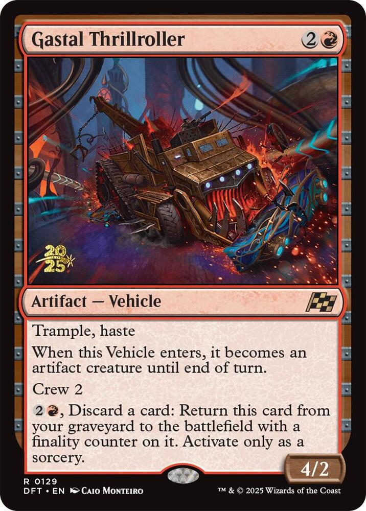 Gastal Thrillroller 129s/160 (Prerelease Cards)  - Foil | Good Games Modbury