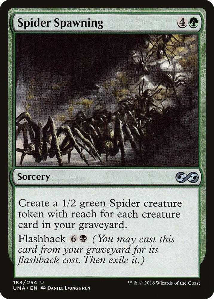 Spider Spawning 183/254 (Ultimate Masters)  - Foil | Good Games Modbury