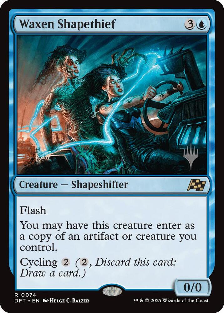 Waxen Shapethief 74 (Promo Pack: Aetherdrift)  - Foil | Good Games Modbury