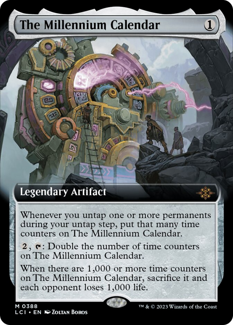 The Millennium Calendar (Extended Art) [The Lost Caverns of Ixalan] | Good Games Modbury