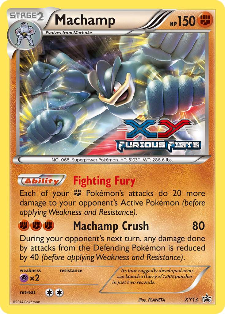 Machamp (XY13) [XY: Black Star Promos] | Good Games Modbury