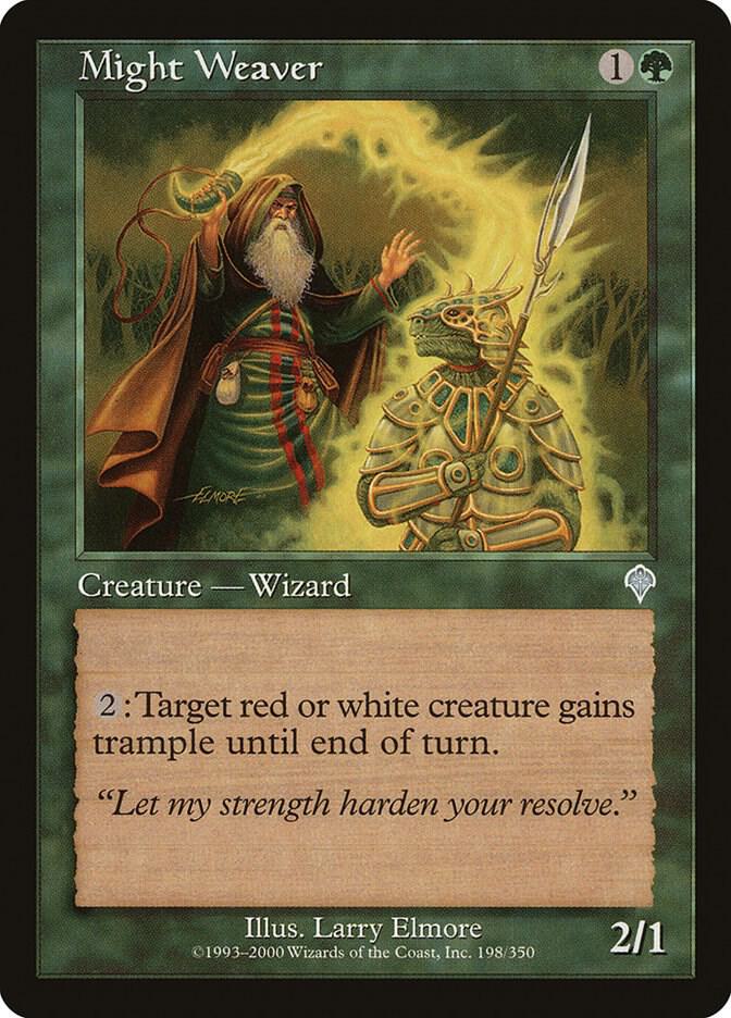 Might Weaver 198/350 (Invasion)  - Foil | Good Games Modbury
