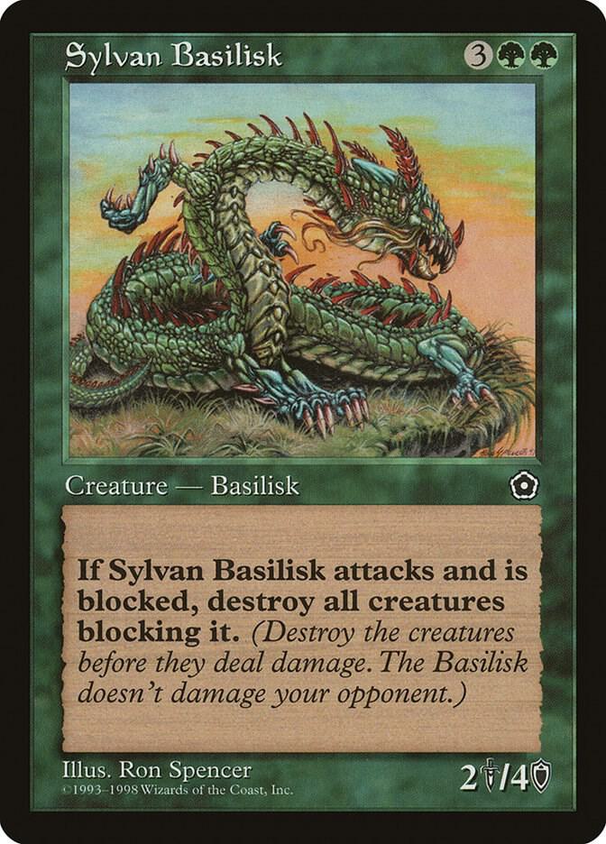 Sylvan Basilisk 146/165 (Portal Second Age)  | Good Games Modbury