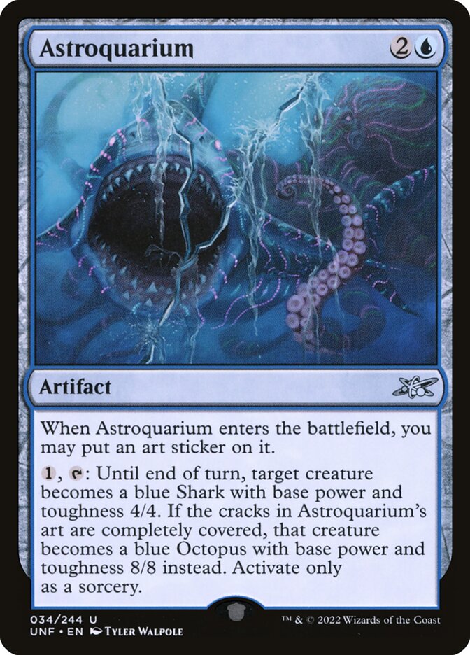Astroquarium 34/244 (Unfinity)  - Foil | Good Games Modbury