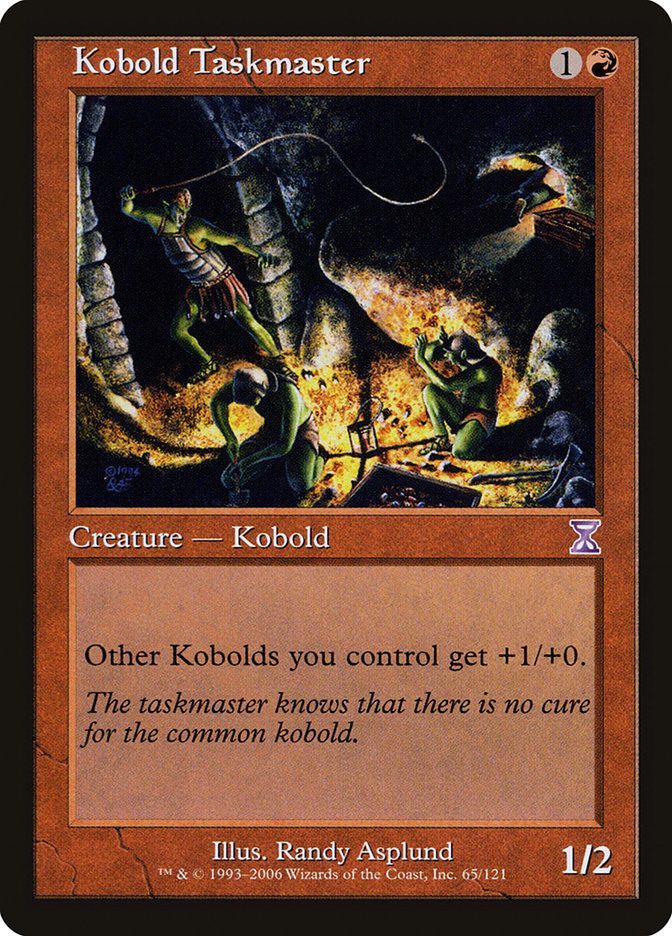 Kobold Taskmaster [Time Spiral Timeshifted] | Good Games Modbury