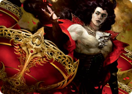 Bloodvial Purveyor Art Card [Innistrad: Crimson Vow Art Series] | Good Games Modbury