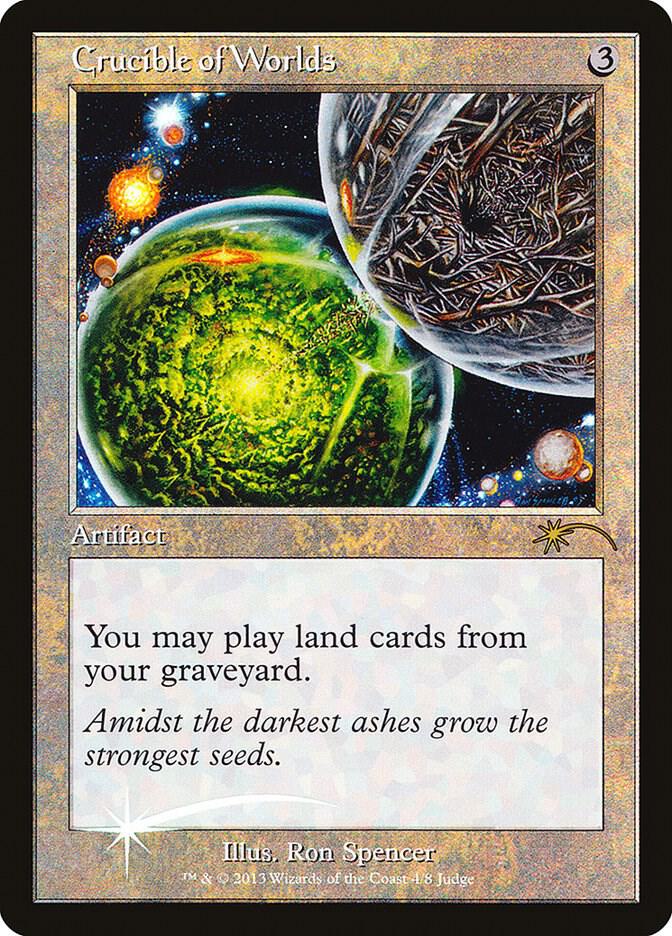 Crucible of Worlds 4/8 (Judge Promos)  - Retro Foil | Good Games Modbury