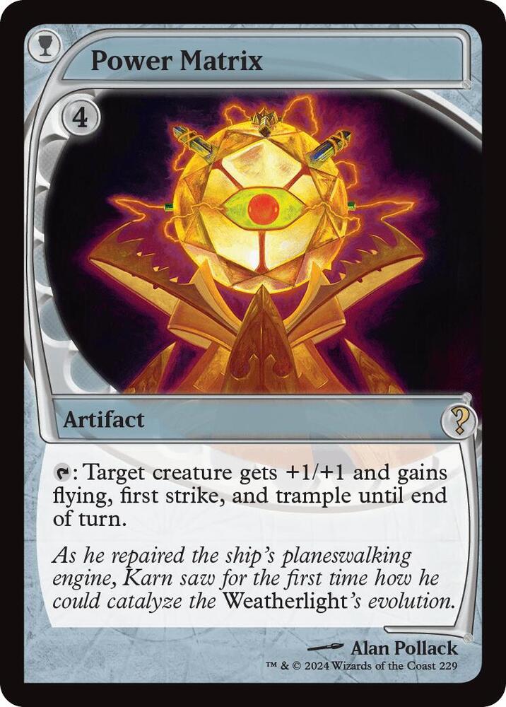 Power Matrix 229/390 (Mystery Booster 2)  - Future Sight | Good Games Modbury