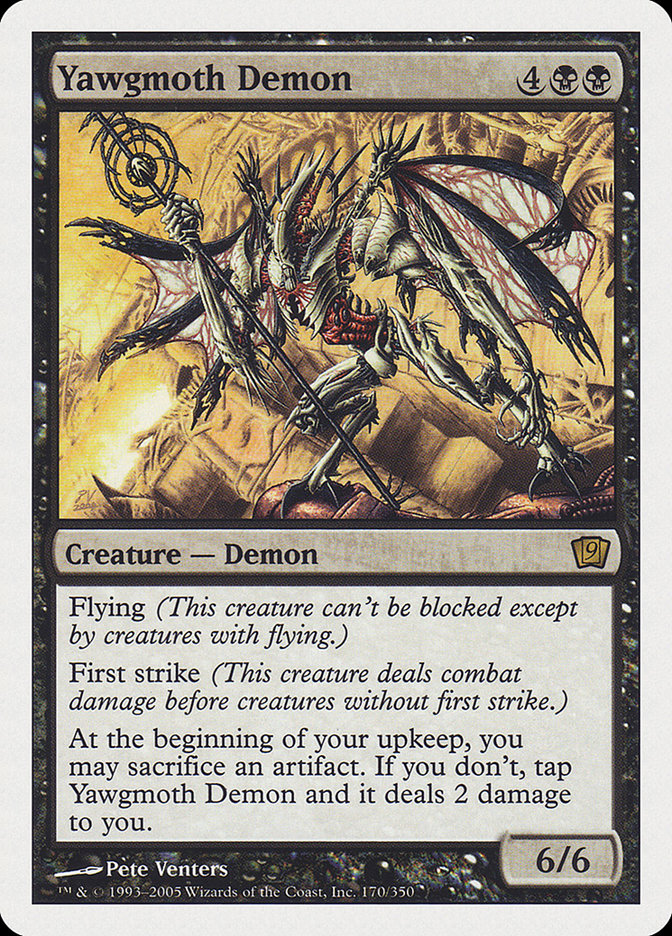 Yawgmoth Demon 170/350 (9th Edition)  | Good Games Modbury