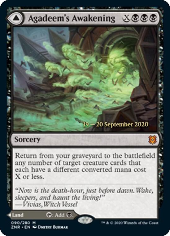 Agadeem's Awakening // Agadeem, the Undercrypt 90s/169 (Prerelease Cards)  - PreRelease Foil | Good Games Modbury