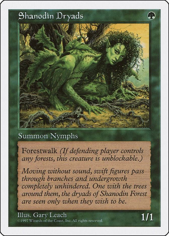 Shanodin Dryads 325/455 (Fifth Edition)  | Good Games Modbury