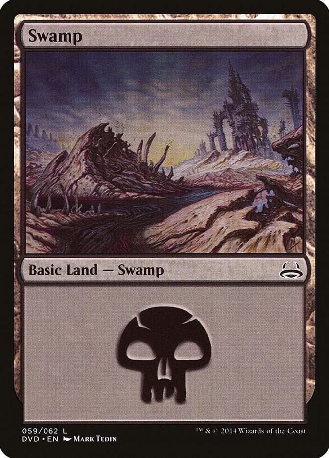 Swamp 059 DVD 59/62 (Duel Decks: Anthology)  | Good Games Modbury