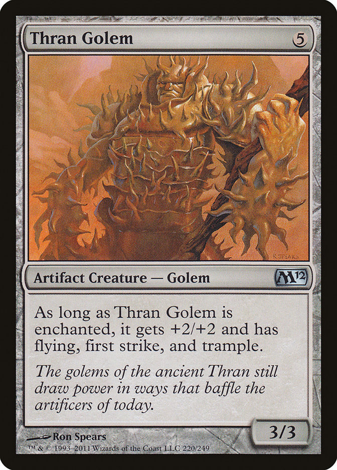 Thran Golem [Magic 2012] | Good Games Modbury