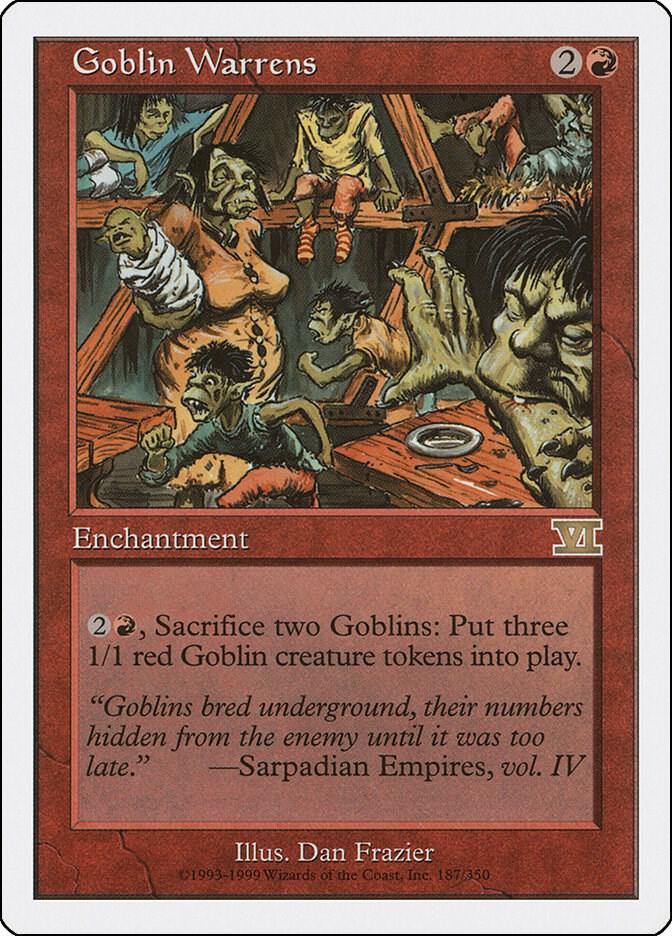 Goblin Warrens 187/350 (Classic Sixth Edition)  | Good Games Modbury