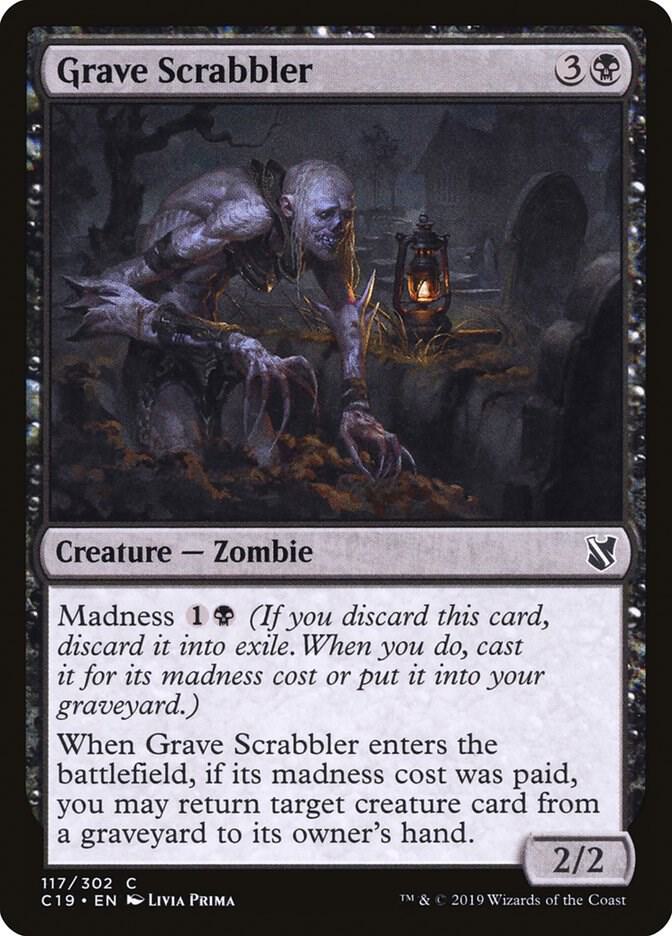 Grave Scrabbler 117/302 (Commander 2019)  | Good Games Modbury
