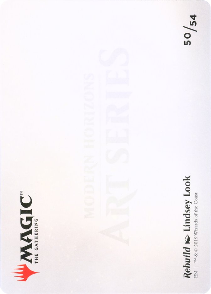 Rebuild // Rebuild [Modern Horizons Art Series] | Good Games Modbury