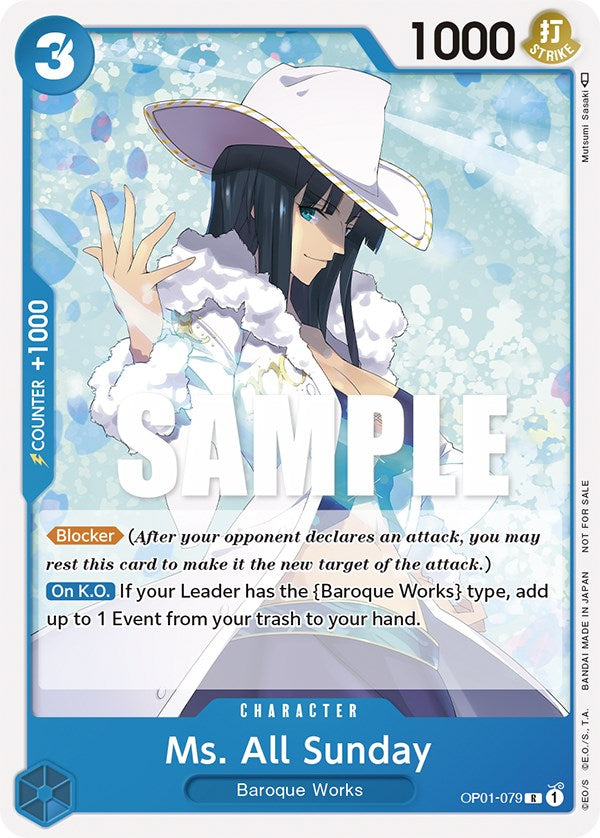 Ms. All Sunday (Promotion Pack 2023) [One Piece Promotion Cards] | Good Games Modbury