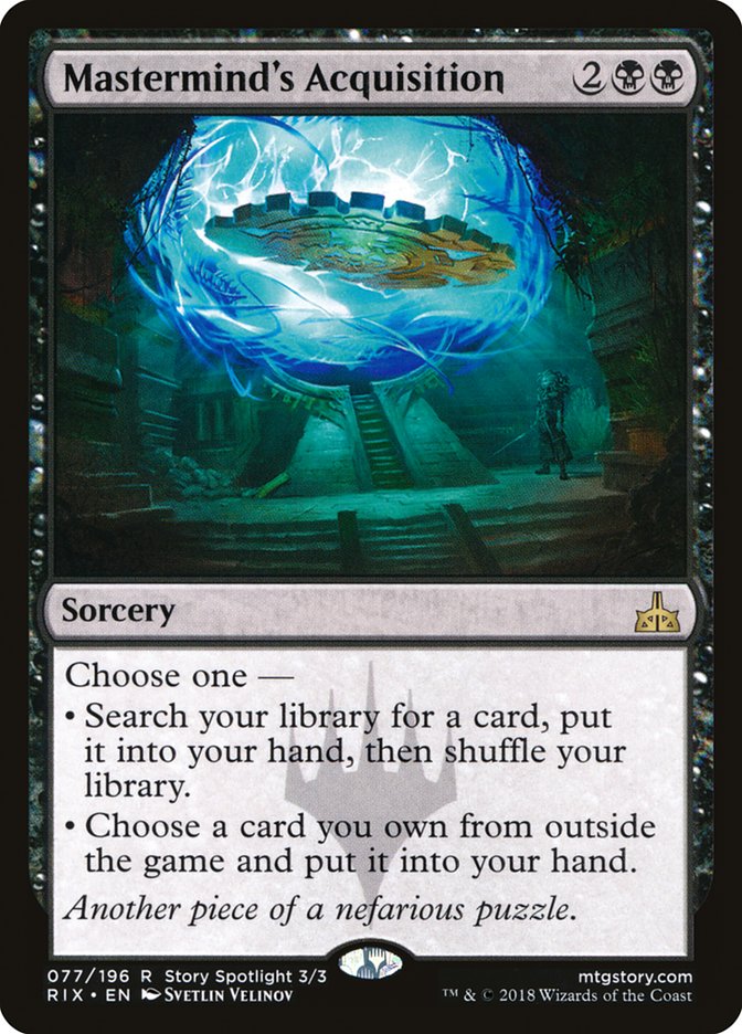 Mastermind's Acquisition 77/196 (Rivals of Ixalan)  | Good Games Modbury