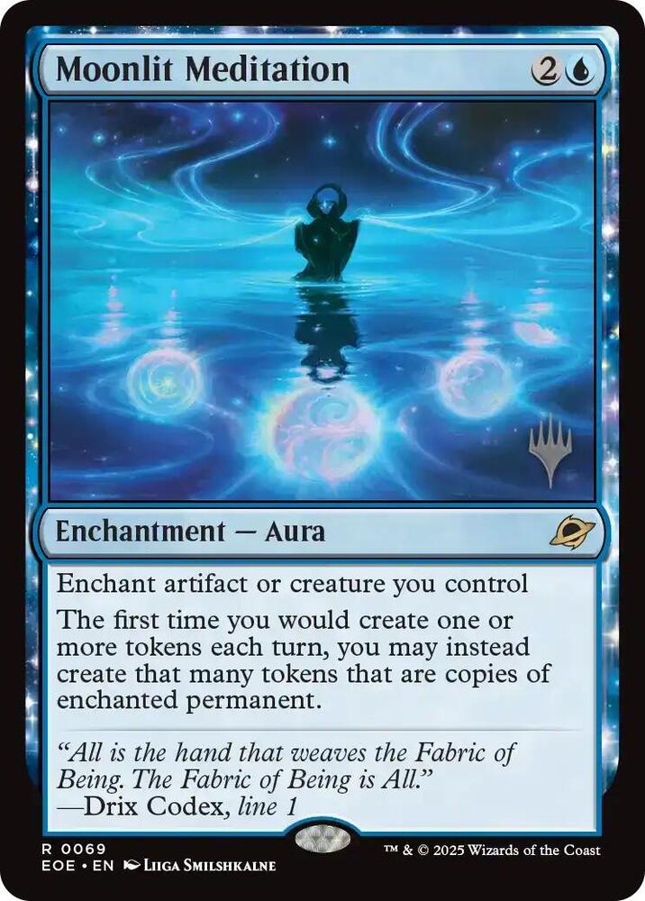 Moonlit Meditation 69 (Promo Pack: Edge of Eternities)  - Foil | Good Games Modbury