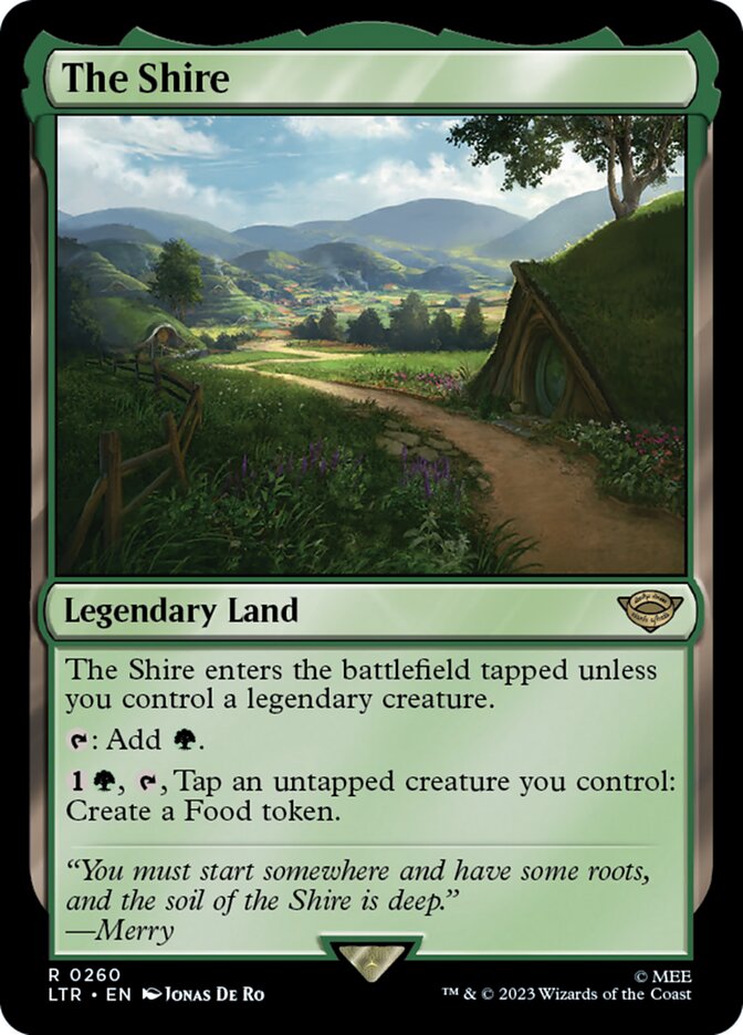 The Shire 260/281 (Universes Beyond: The Lord of the Rings: Tales of Middle-earth)  | Good Games Modbury