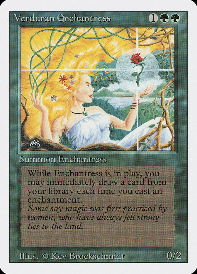 Verduran Enchantress [Revised Edition] | Good Games Modbury