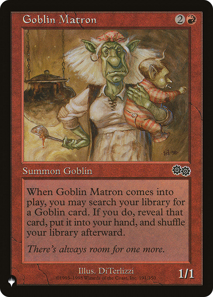 Goblin Matron (USG) [The List Reprints] | Good Games Modbury