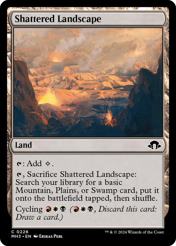 Shattered Landscape 226 (Modern Horizons 3)  | Good Games Modbury