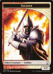 Soldier // Goblin Double-Sided Token [Guilds of Ravnica Guild Kit Tokens] | Good Games Modbury