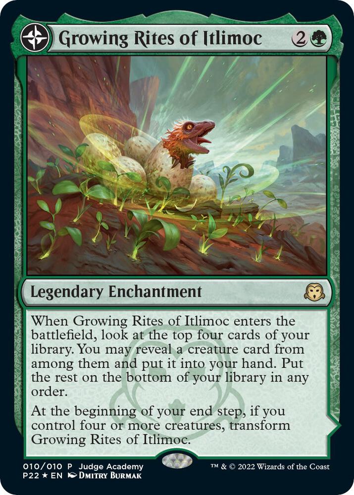 Growing Rites of Itlimoc 10/11 (Judge Promos)  - Foil | Good Games Modbury