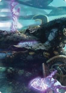 Valki God of Lies Art Card 28 (Art Series: Kaldheim)  | Good Games Modbury