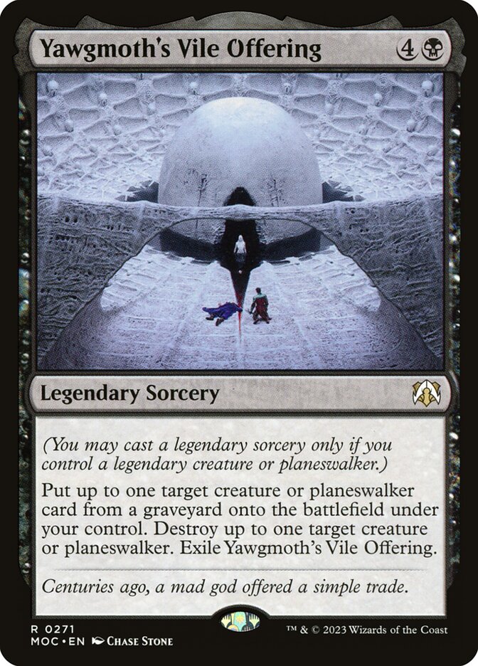 Yawgmoth's Vile Offering 271/444 (Commander: March of the Machine)  | Good Games Modbury