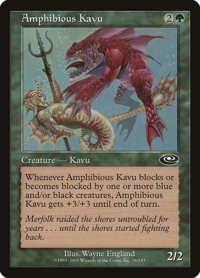 Amphibious Kavu 78/143 (Planeshift)  | Good Games Modbury