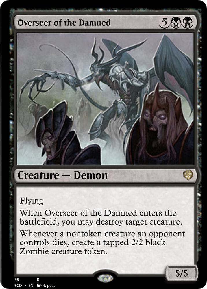Overseer of the Damned 98/352 (Starter Commander Decks)  | Good Games Modbury