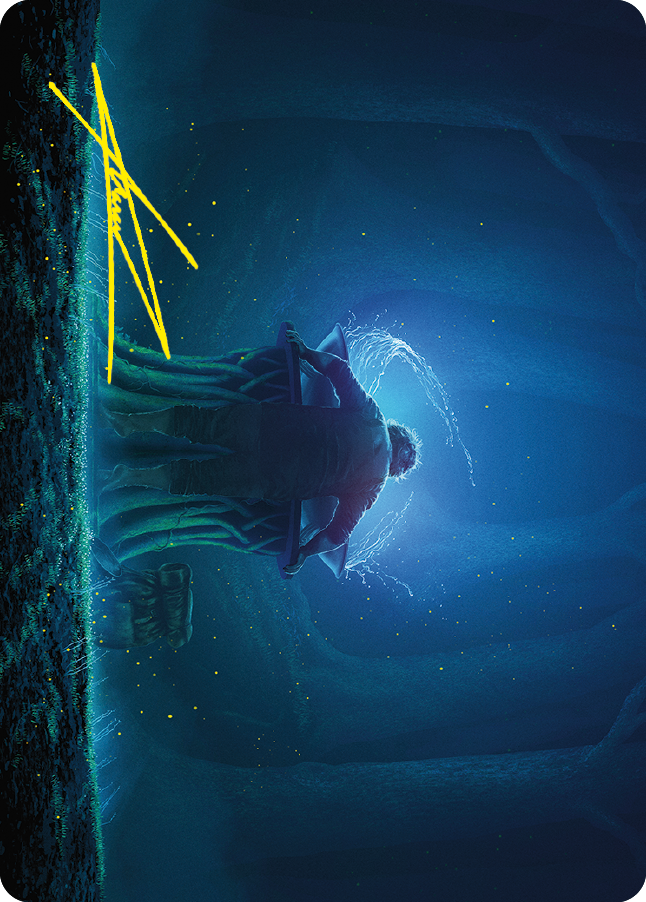 Samwise Gamgee Art Card (52/81) (Gold-Stamped Signature) [The Lord of the Rings: Tales of Middle-earth Art Series] | Good Games Modbury