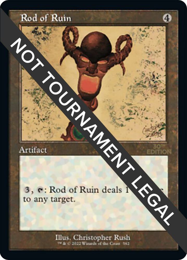 Rod of Ruin Retro Frame 562/594 (30th Anniversary Edition)  | Good Games Modbury
