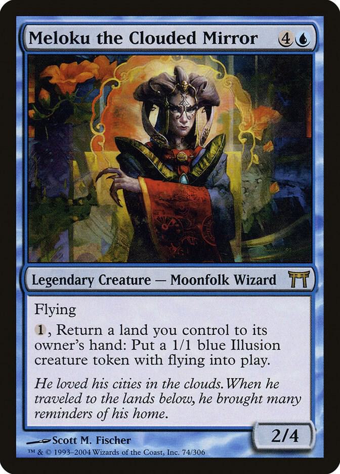 Meloku the Clouded Mirror 74/306 (Champions of Kamigawa)  - Foil | Good Games Modbury