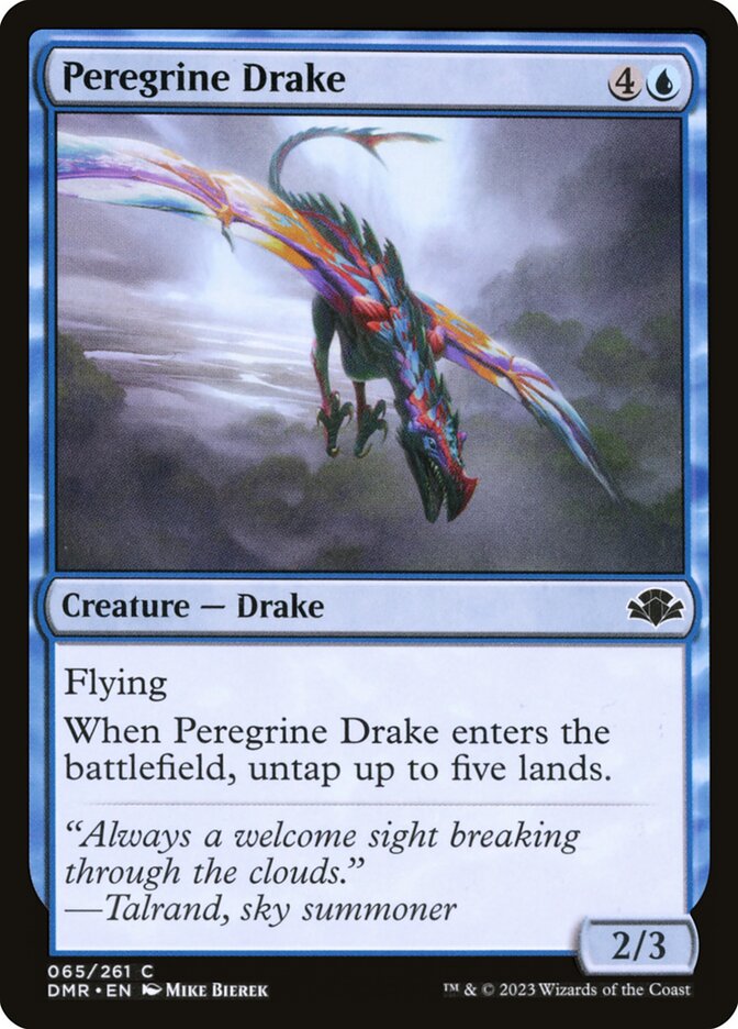 Peregrine Drake 65 (Dominaria Remastered)  | Good Games Modbury