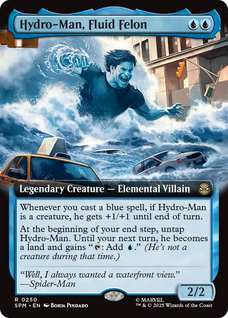 Hydro-Man, Fluid Felon (Extended Art) [Marvel's Spider-Man] | Good Games Modbury