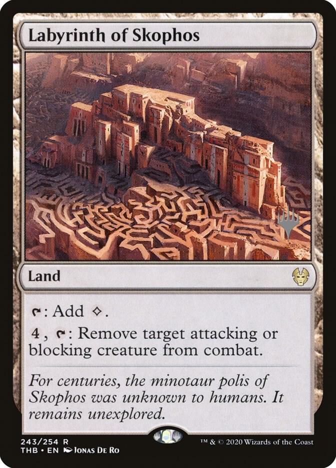Labyrinth of Skophos 243p/137 (Promo Pack: Theros Beyond Death)  - Foil | Good Games Modbury