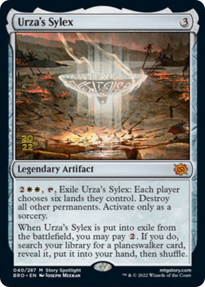 Urzas Sylex 40s/169 (Prerelease Cards)  - Foil | Good Games Modbury